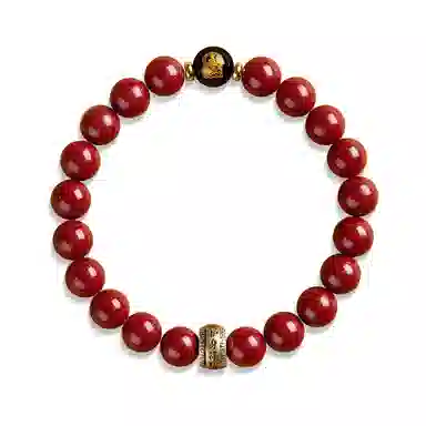 谧月珠宝 十二生肖本命佛 新中式国潮国风气质小众设计 轻奢复古优雅高级感 玛瑙 手串 男女同款情侣款