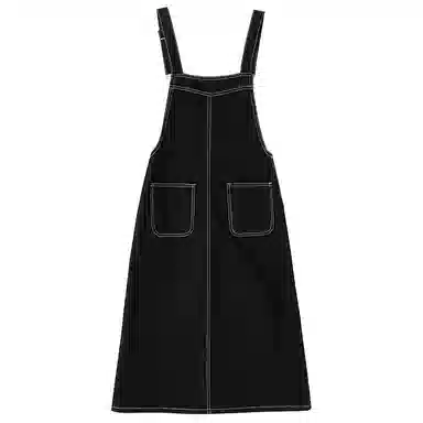 SOON FLOWER A-Line Dress Black