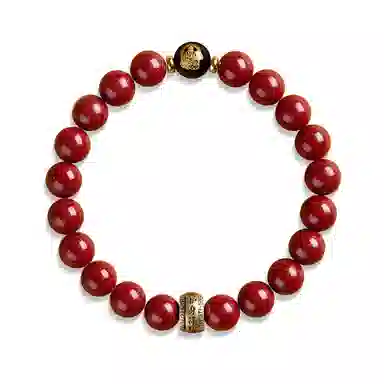 谧月珠宝 十二生肖本命佛 新中式国潮国风气质小众设计 轻奢复古优雅高级感 玛瑙 手串 男女同款情侣款