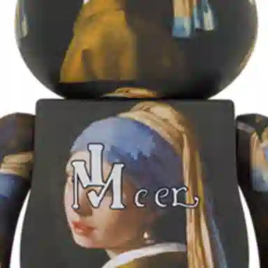 BE@RBRICK Johannes Vermeer Girl with a Pearl Earring