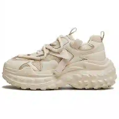 他她 合成革 时尚休闲百搭 低帮 老爹鞋 女款