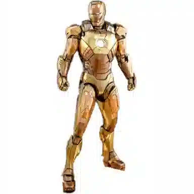 Hot Toys Iron Man Mark 21 Gold 20th Anniversary MMS586