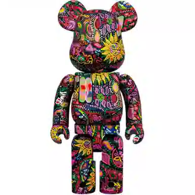 BE@RBRICK Psychedelic Paisley