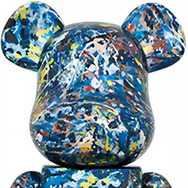 BE@RBRICK Jackson Pollock