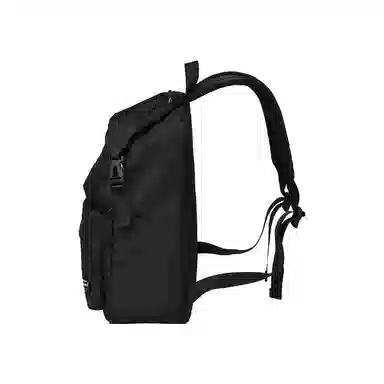 木村耀司 休闲运动简约百搭大容量通勤潮流多功能旅游运动多口袋 牛津纺 电脑包旅行包背包双肩包 男女同款 黑色/红色 大号