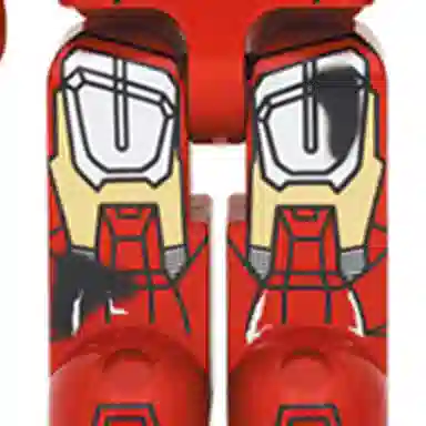 BE@RBRICK x MARVEL Iron Man MK7 Battle Damaged