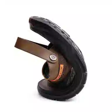 圣大骑士 舒适百搭休闲 防滑人字拖鞋 男款 卡其色