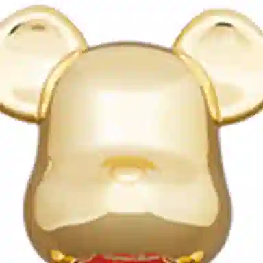 BE@RBRICK Michael Jordan Rookie Jersey Gold