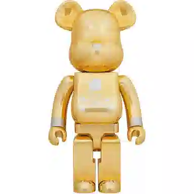 BE@RBRICK x mastermind JAPAN GOLD