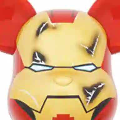 BE@RBRICK x MARVEL Iron Man MK7 Battle Damaged