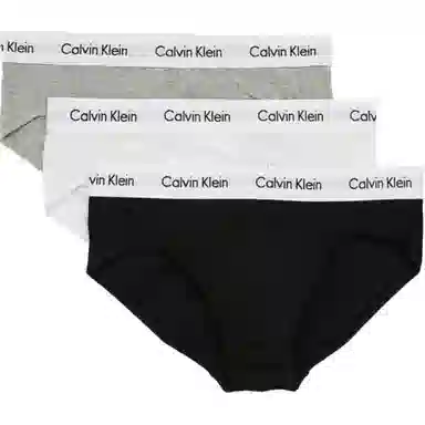 CALVIN KLEIN 3P HIP BRIEF Logo 3