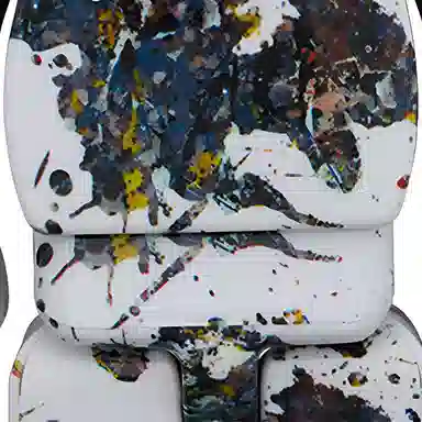 BE@RBRICK Jackson Pollock SPLASH