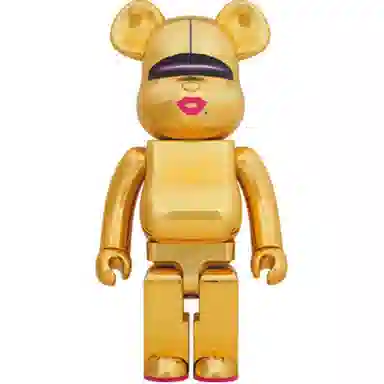 BE@RBRICK x Hajime Sorayama 2G GOLD Ver.