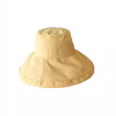 撞青春 大檐遮脸太阳帽户外出游盆帽夏天防晒 桃皮绒 渔夫帽 女款