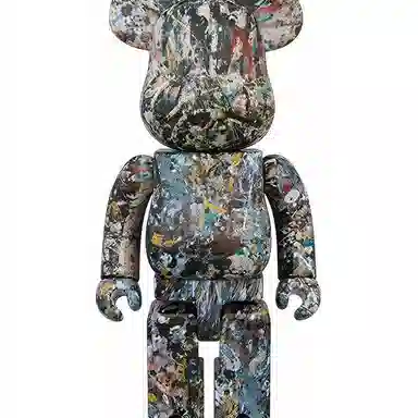BE@RBRICK Jackson Pollock 2nd Edition