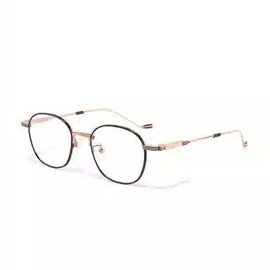 【联系客服可配度数】 佐川 复古圆框眼镜框 可配有度数 近视眼镜男潮超轻圆脸 纯钛 圆形 光学镜架 男女同款情侣款