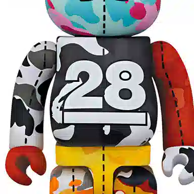 BERBRICK x BAPE(R) CAMO MULTI 400 28