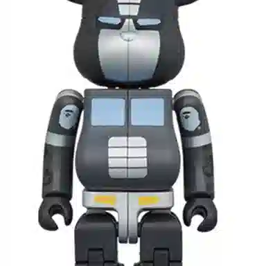 BE@RBRICK x BAPE Optimus Prime Black 14.5cm