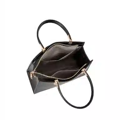 维尼奥 大容量高级感质感小众通勤包百搭 合成革 妈妈手提包单肩斜挎 常规 女款 黑色/蓝色/红色