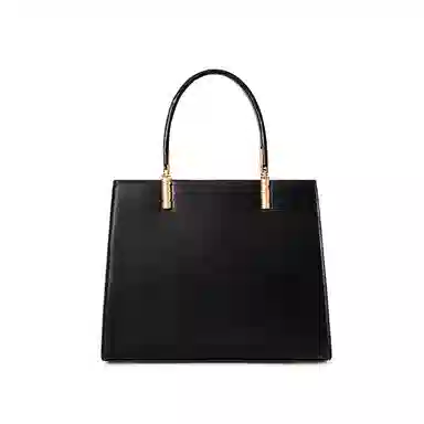 维尼奥 大容量高级感质感小众通勤包百搭 合成革 妈妈手提包单肩斜挎 常规 女款 黑色/蓝色/红色