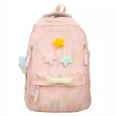 醇龙 百搭简约大容量减负旅行 双肩包 尼龙 女款 多色