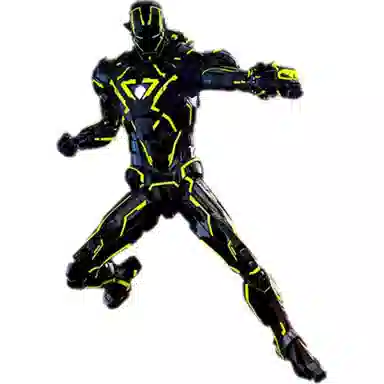 Hot Toys Iron Man MK6 Light Speed Yellow