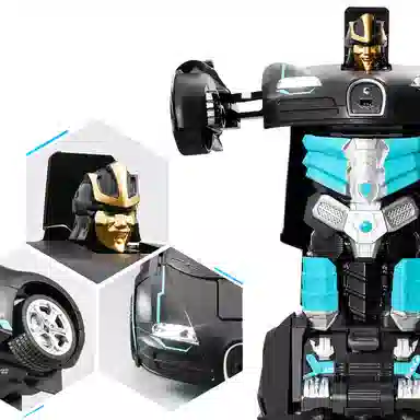 星域传奇 可充电 变形遥控车 遥控玩具汽车 可变形金刚机器人 彩盒包装 遥控玩具