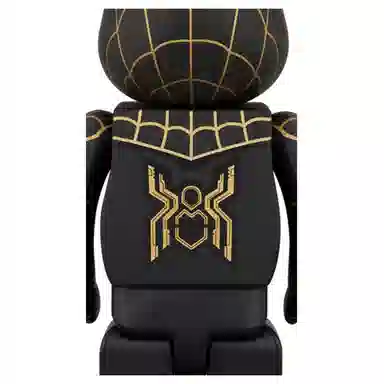 BE@RBRICK Spider-Man Black Gold Set