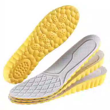 足印部落 减震运动踩屎感增高垫 鞋垫 男女同款情侣款