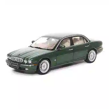 Almost Real Jaguar XJ6 X350 Ebony Green 1/18 Model