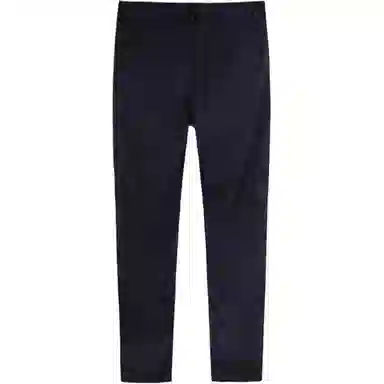 才子 修身透气纯色休闲裤 男款 黑色