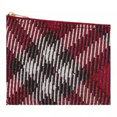 Burberry Classic Check Mini Tote Bag Red