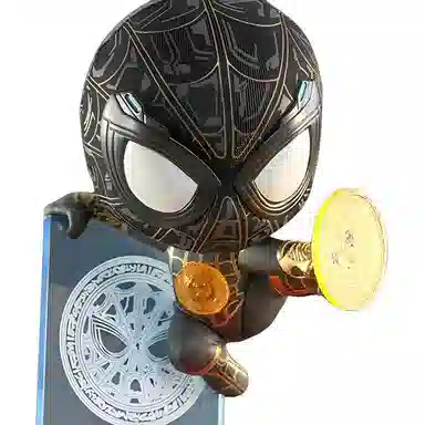 Hot Toys cosb917 black and gold suit with magic shooter Q 9.5cm