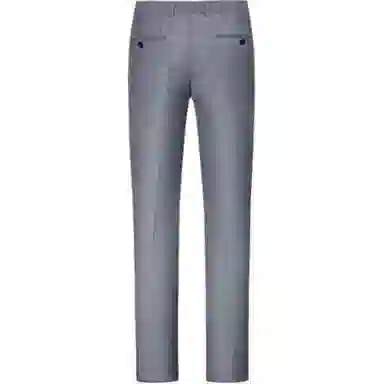 才子 修身纯色纱支商务西装裤 男款