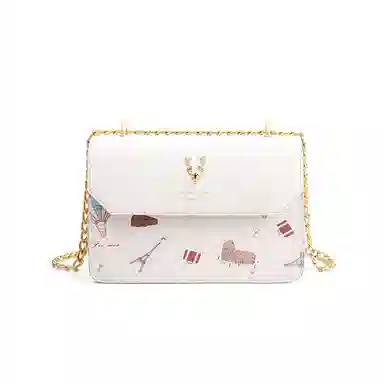 COMELY Chain Shoulder Bag
