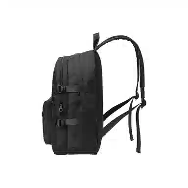 木村耀司 休闲简约百搭大容量初高中大学生通勤潮流多功能旅游 牛津纺 双肩包书包旅行包电脑包背包 常规 女款 黑色/卡其色