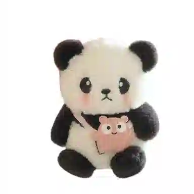 公主恋人 球球熊猫安抚布娃娃 玩偶 毛绒挂件