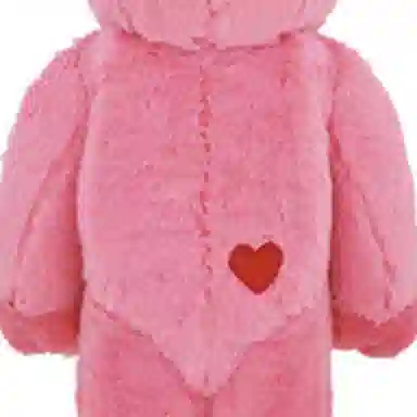 BE@RBRICK Cheer Bear Costume Pink Plush