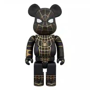 BE@RBRICK Spider-Man Black Gold Set