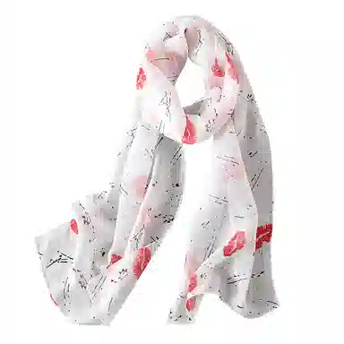 杭丝路 小长条纱巾围巾薄款护颈遮脖子防晒 桑蚕丝 丝巾 女款