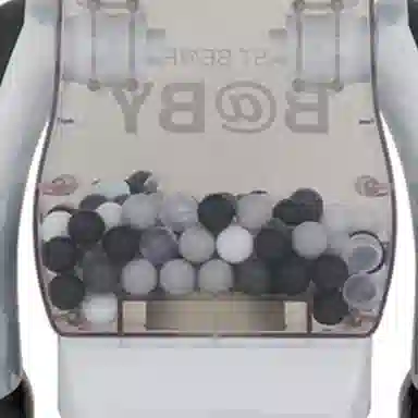 BERBRICK MY FIRST BBY BLACK WHITE CHROME Ver 70cm