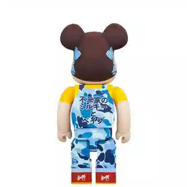 BERBRICK x BAPE x 400100 Peko 7cm28cm