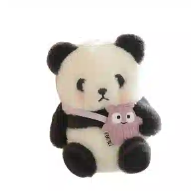 公主恋人 球球熊猫安抚布娃娃 玩偶 毛绒挂件