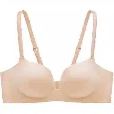 曼妮芬 纯色简约无痕聚拢小胸软支撑收副乳文胸 女款