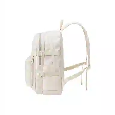 木村耀司 休闲简约百搭大容量初高中大学生通勤潮流多功能旅游 牛津纺 双肩包书包旅行包电脑包背包 常规 女款 黑色/卡其色