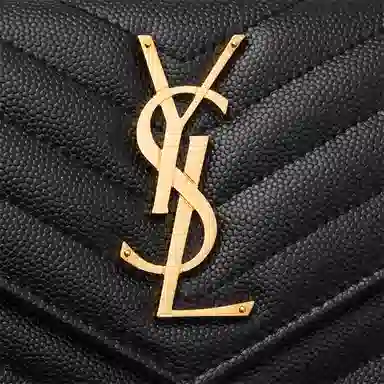 YSL Monogram Envelope Wallet