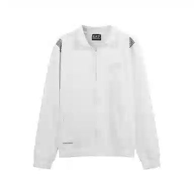 Emporio Armani EA7 SS24 Logo Zip Pants