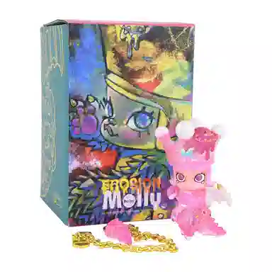 POP MART BABY EROSION MOLLY Pink Sapphire 8cm