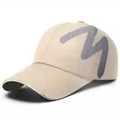 梦特娇 夏季轻薄防晒遮阳帽休闲钓鱼软顶 涤纶 鸭舌帽 男款