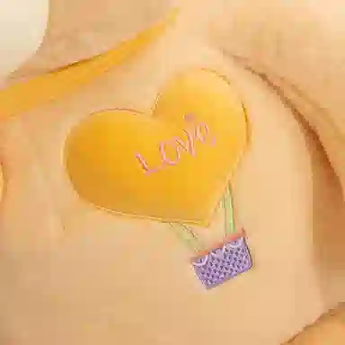 公主恋人 花朵领结熊 玩偶 毛绒公仔